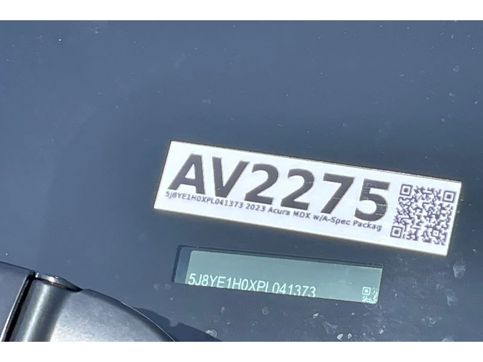 Used 2023 Apex Blue Pearl Acura SH-AWD with A-Spec Package image 55