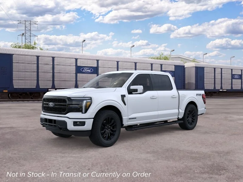 New 2026 Star White Metallic Tri-Coat Ford Lariat® image 1
