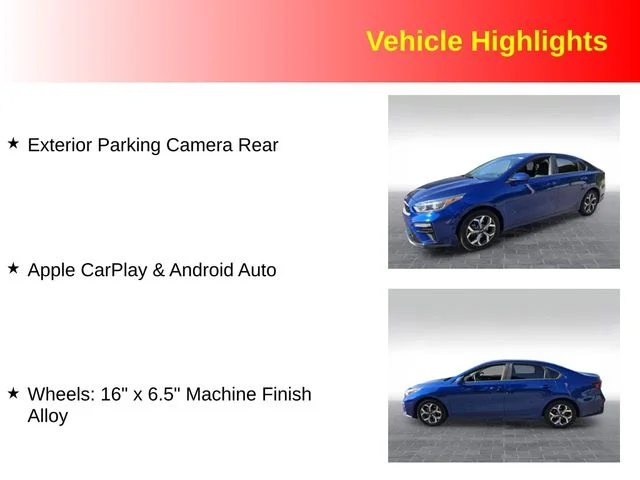 Used 2019 Blue Kia LXS image 3