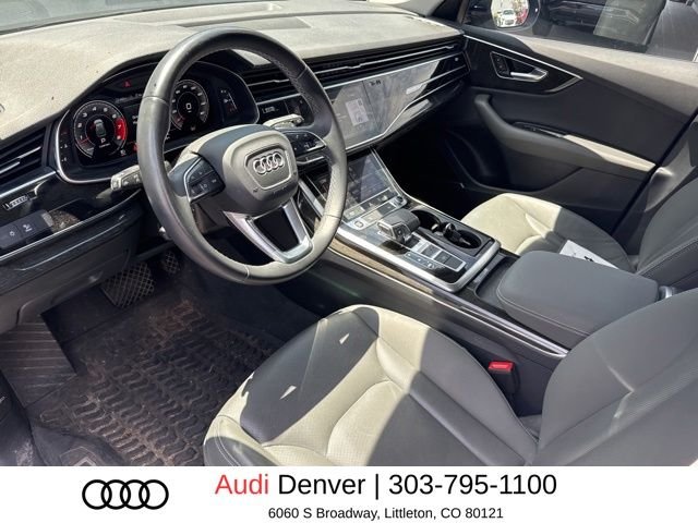 Used 2021 Blue Audi 55 Premium Plus image 10