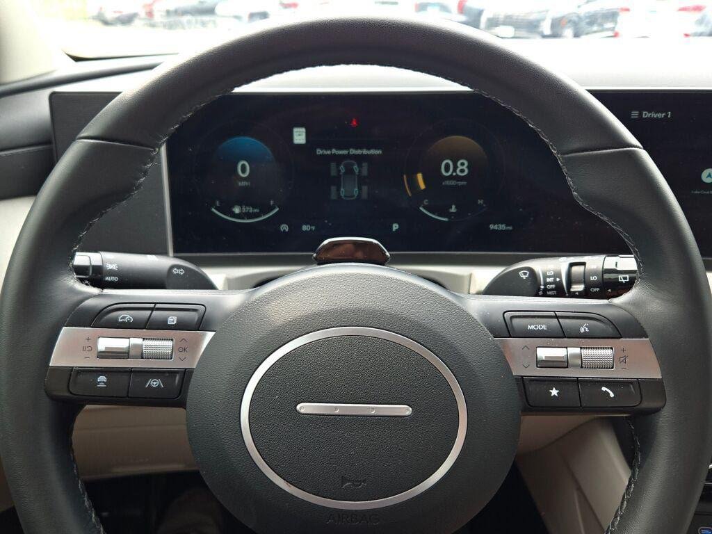 New 2025 Serenity White Pearl Hyundai SEL Convenience AWD image 32