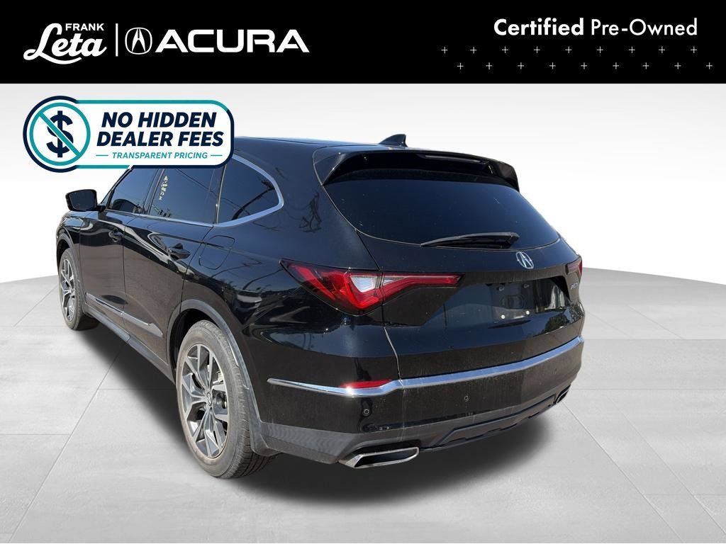 Certified Used 2022 Majestic Black Pearl Acura  image 4
