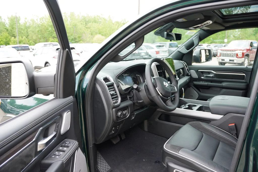 New 2026 Serrano-Green Metallic Exterior Paint RAM Laramie image 10
