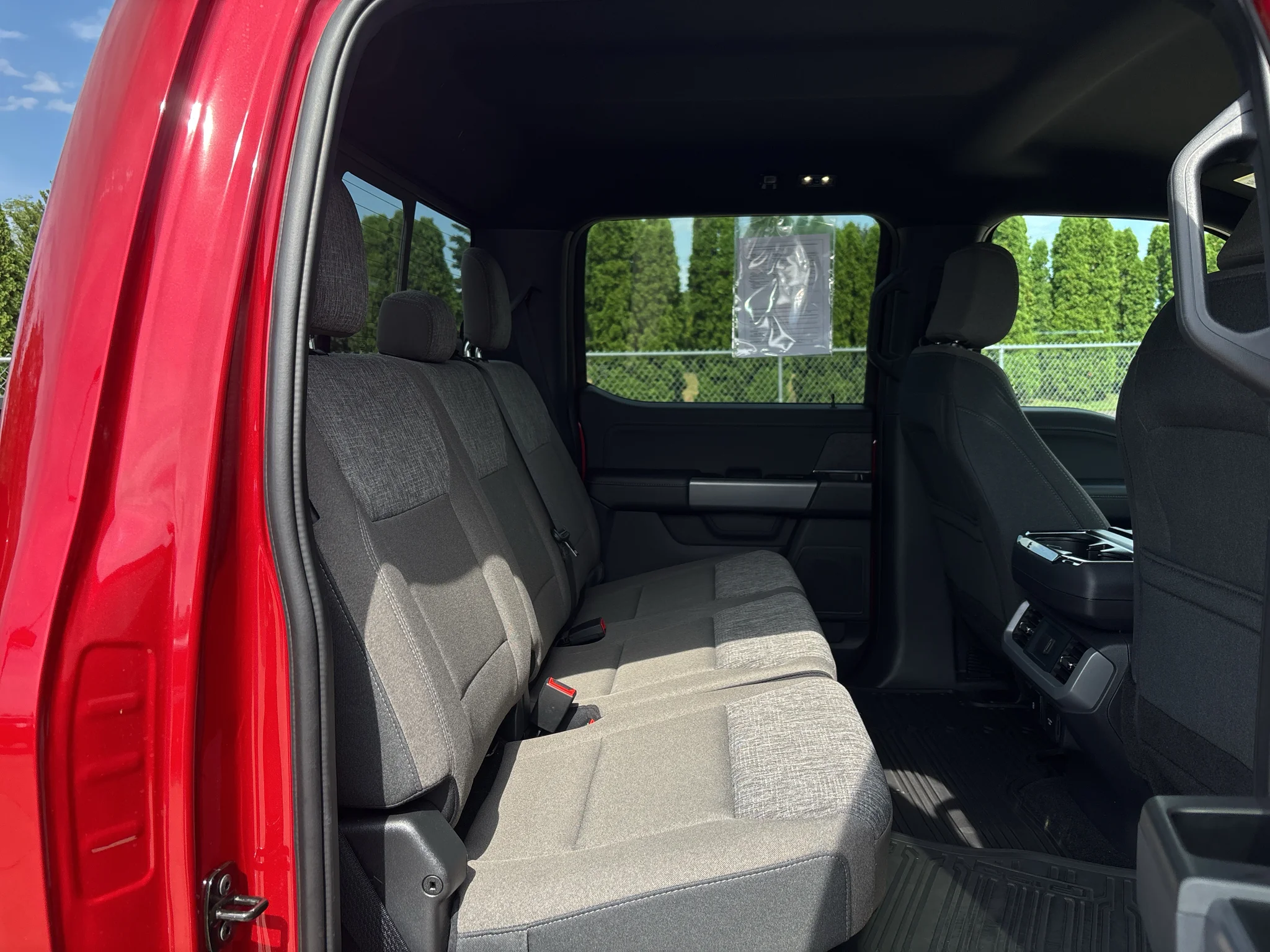 Used 2024 Rapid Red Metallic Tinted Clearcoat Ford XLT image 14