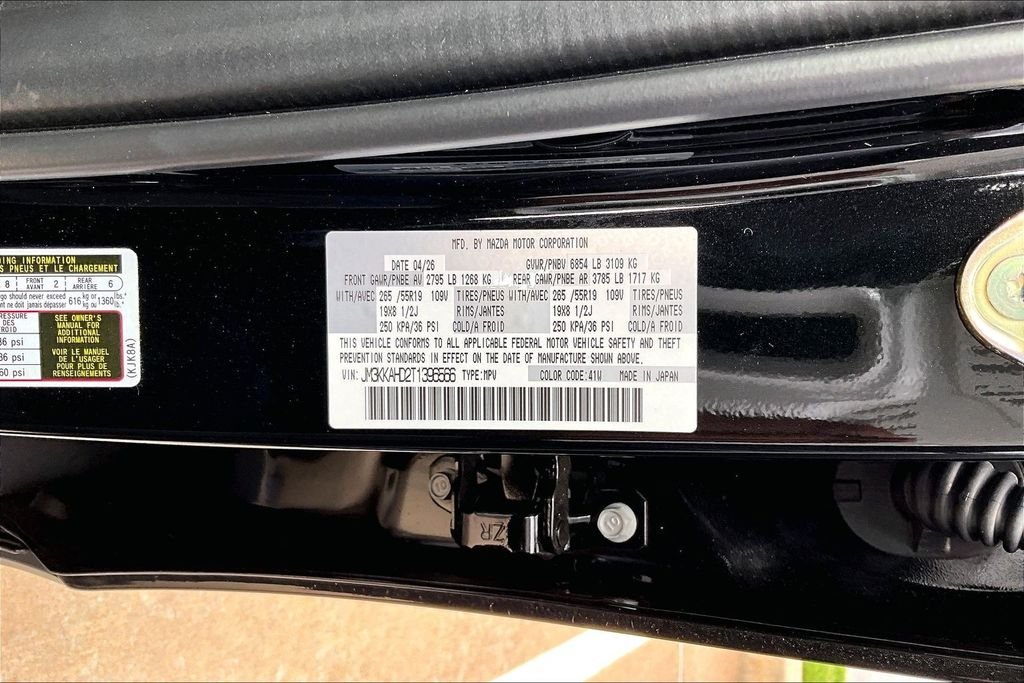 New 2026 Jet Black Mica Mazda 3.3 Turbo Select AWD image 13