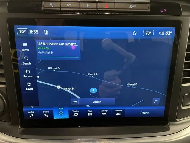 Used 2022 Carbonized Gray Metallic Ford Lariat Hybrid image 18