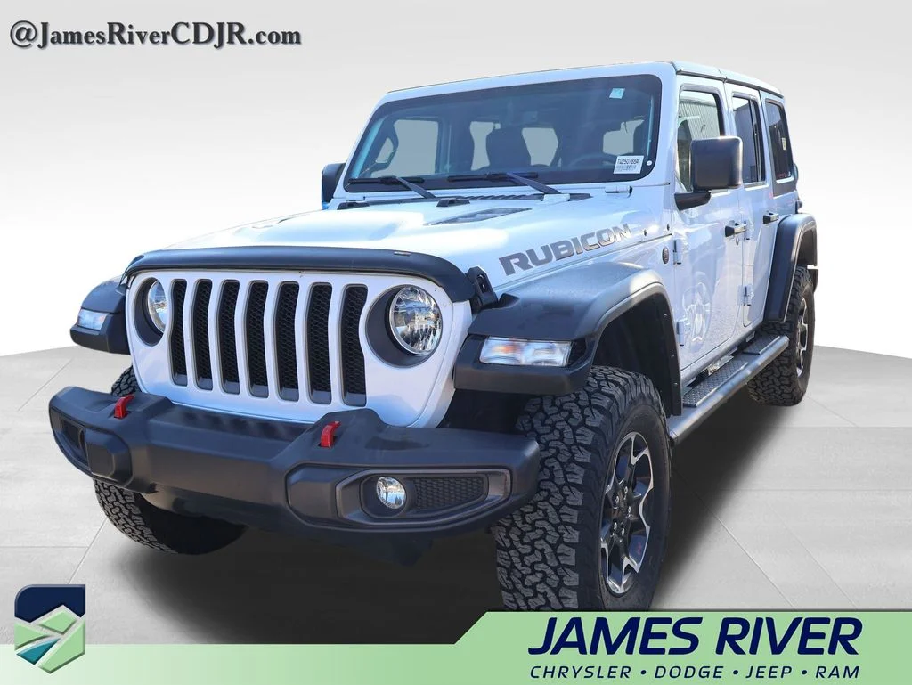 Used 2023 White Jeep Rubicon image 1