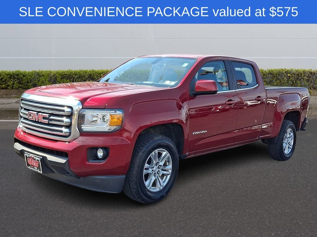 Used 2019 RED QUARTZ TINTCOAT GMC 4WD SLE image 3