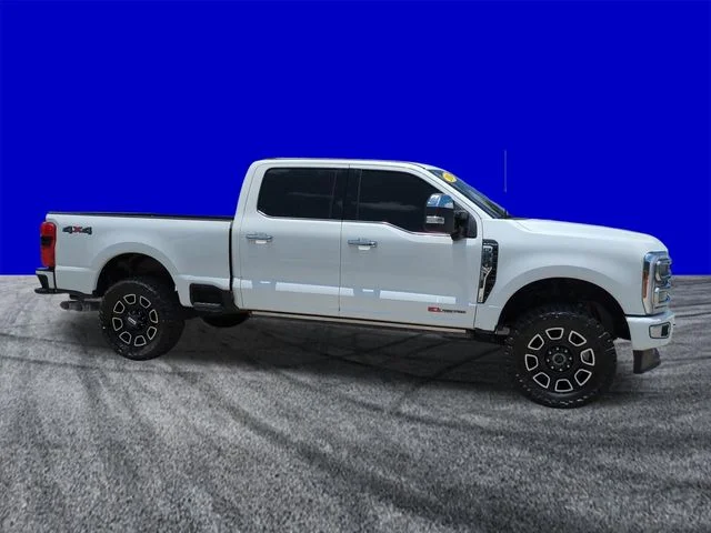 Used 2024 White Metallic Ford Platinum image 3
