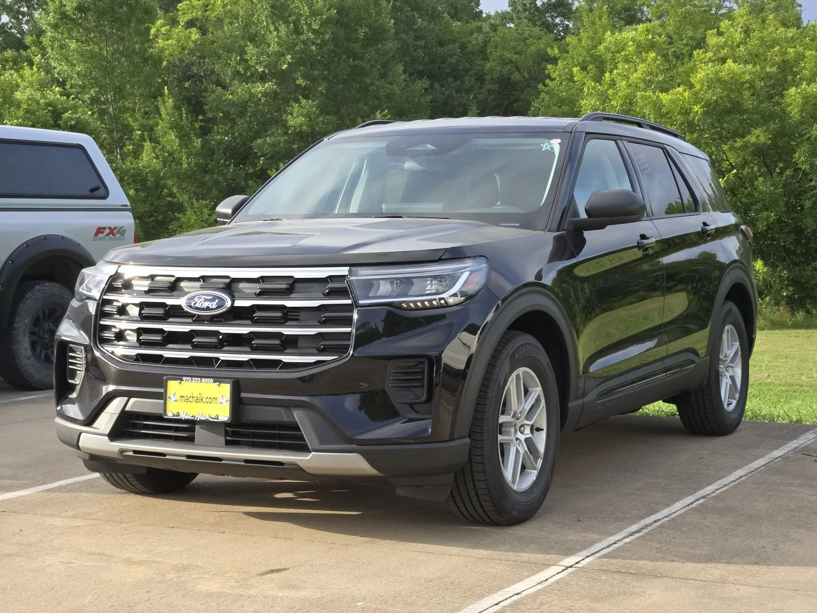 New 2026 Agate Black Metallic Ford Active image 2