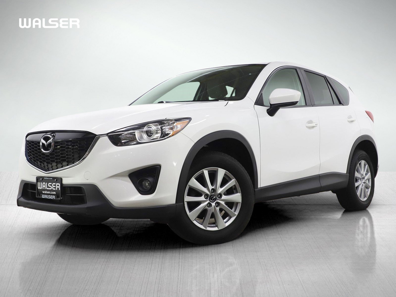 Used 2015 Crystal White Mica Mazda Touring image 1
