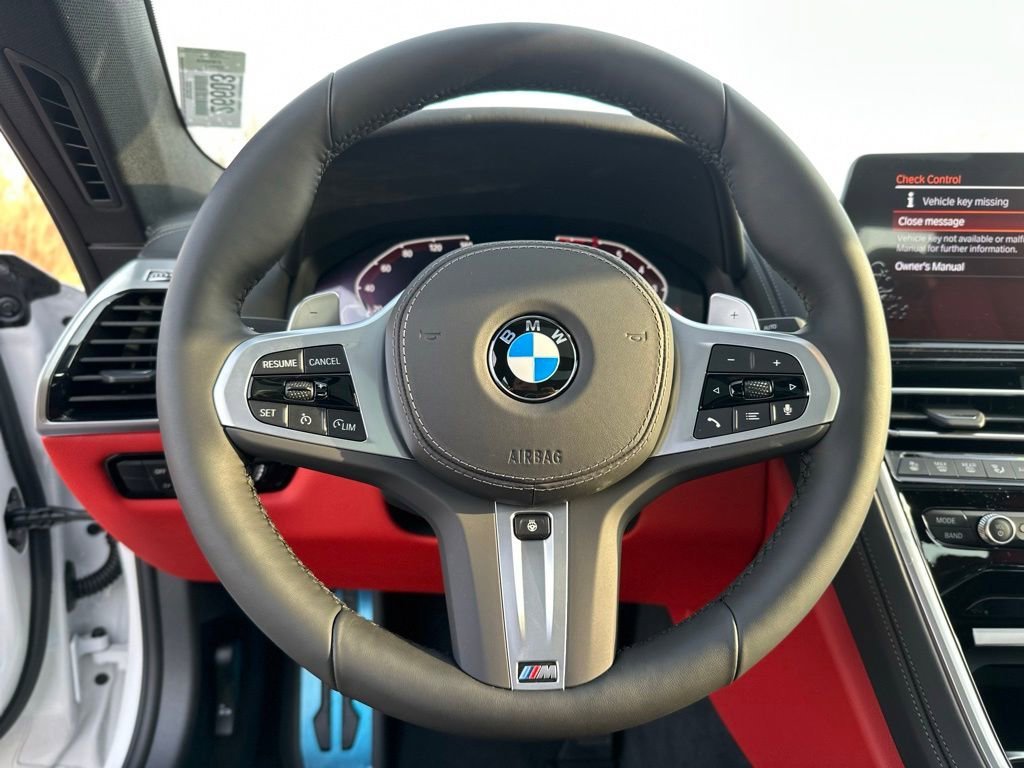 New 2026 Mineral White Metallic BMW 840i image 29
