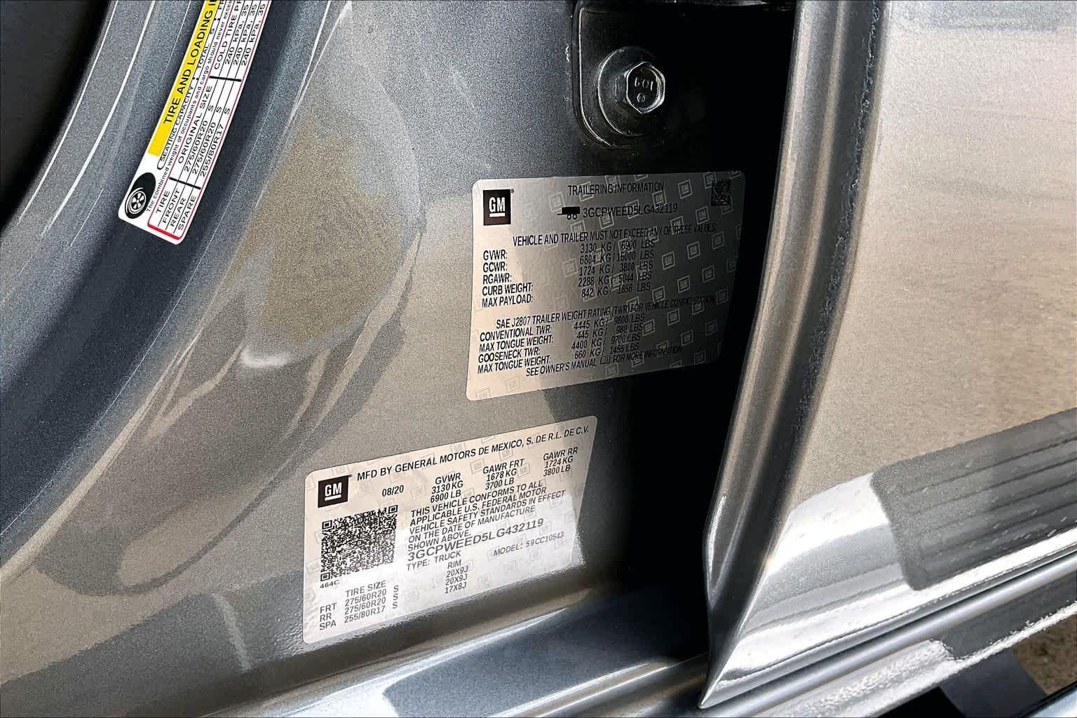 Used 2020 Satin Steel Metallic Chevrolet LTZ image 33