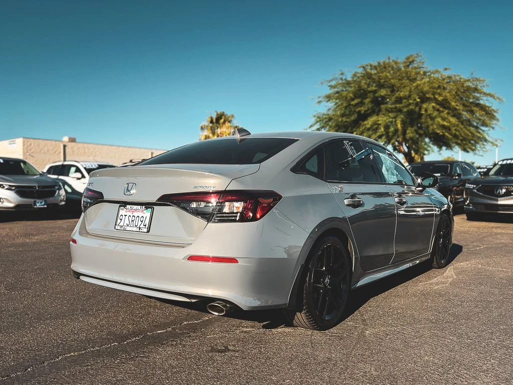 Certified Used 2025 Urban Gray Pearl Honda 4D SPORT image 9