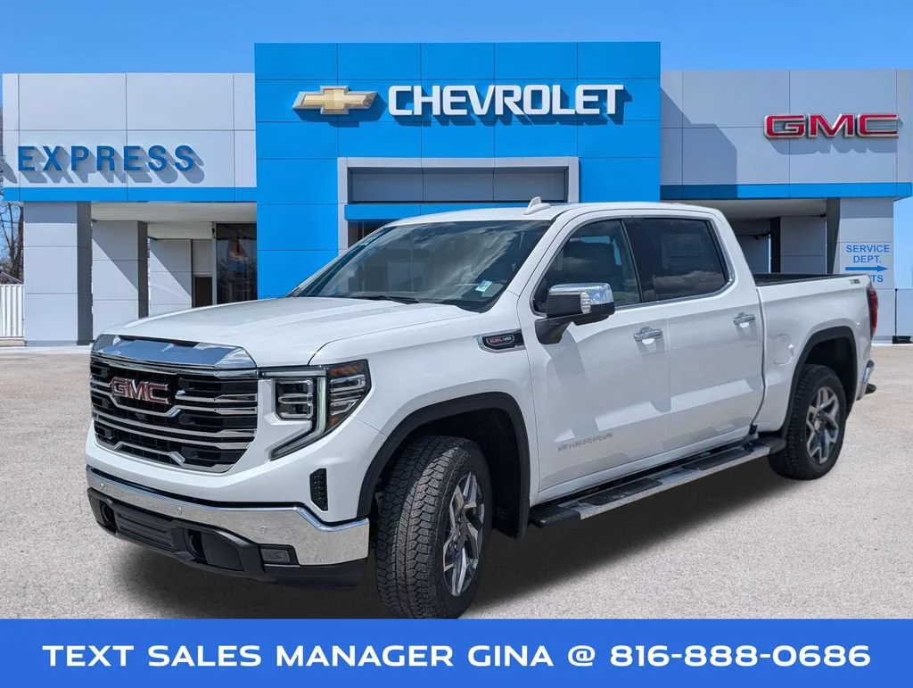 New 2026 Summit White GMC SLT image 7