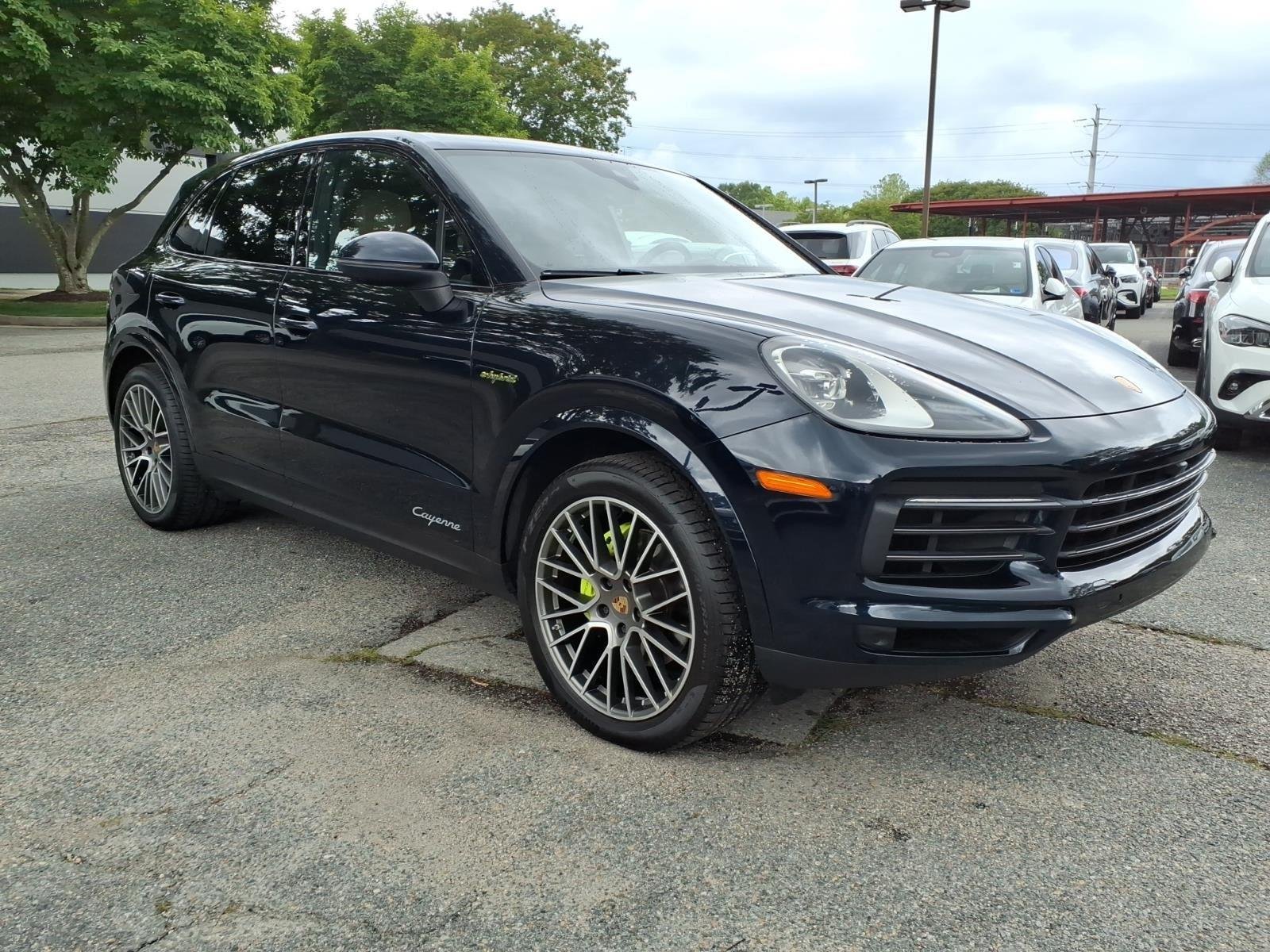 Used 2023 Moonlight Blue Metallic Porsche Platinum Edition E-Hybrid image 4