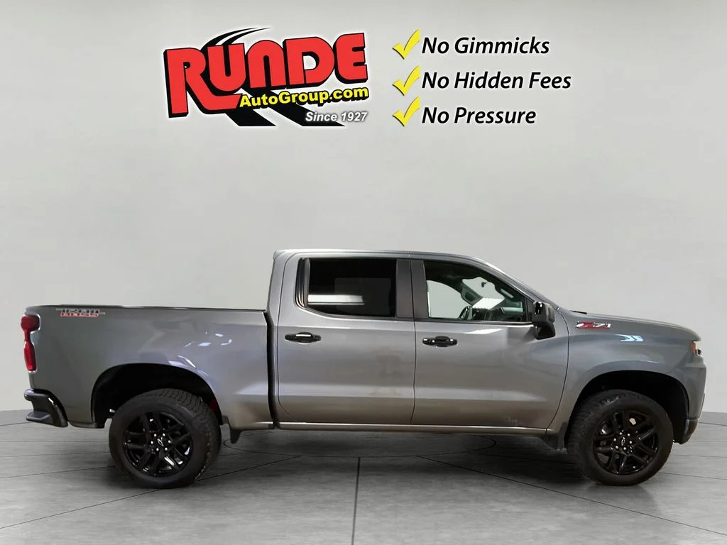 Used 2021 Satin Steel Metallic Chevrolet LT Trail Boss image 7