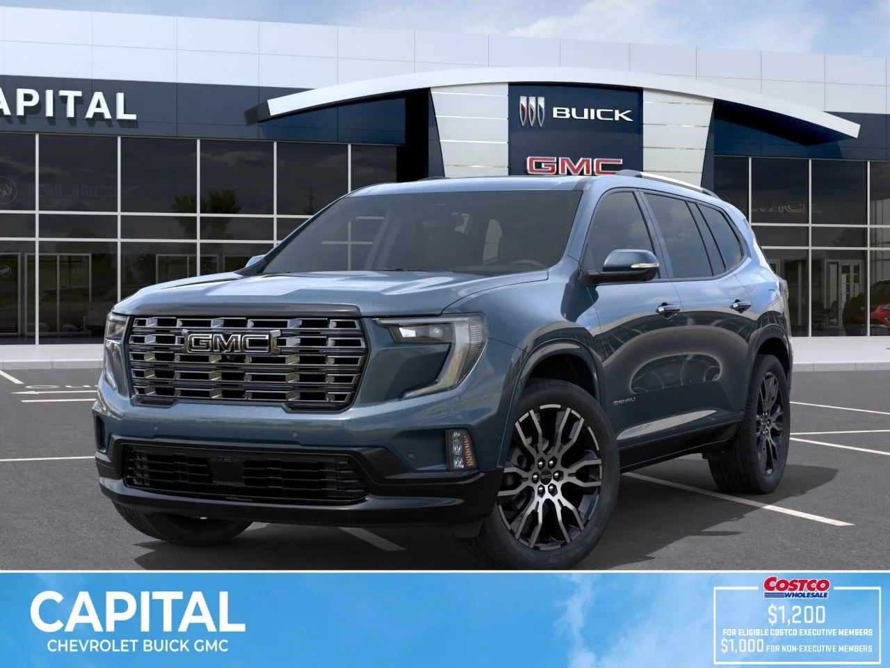 New 2026 Downpour Metallic GMC Denali Ultimate image 1