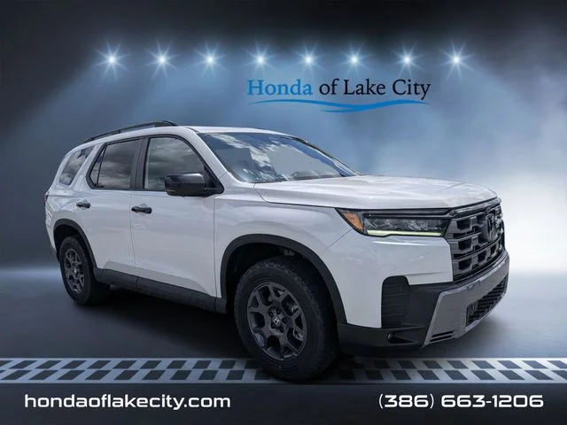 New 2026 Platinum White Pearl Honda TrailSport image 1