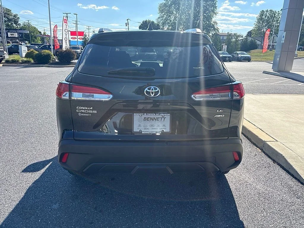 Certified Used 2023 Black Toyota LE image 4