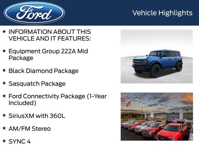 New 2026 Velocity Blue Metallic Ford Big Bend image 4