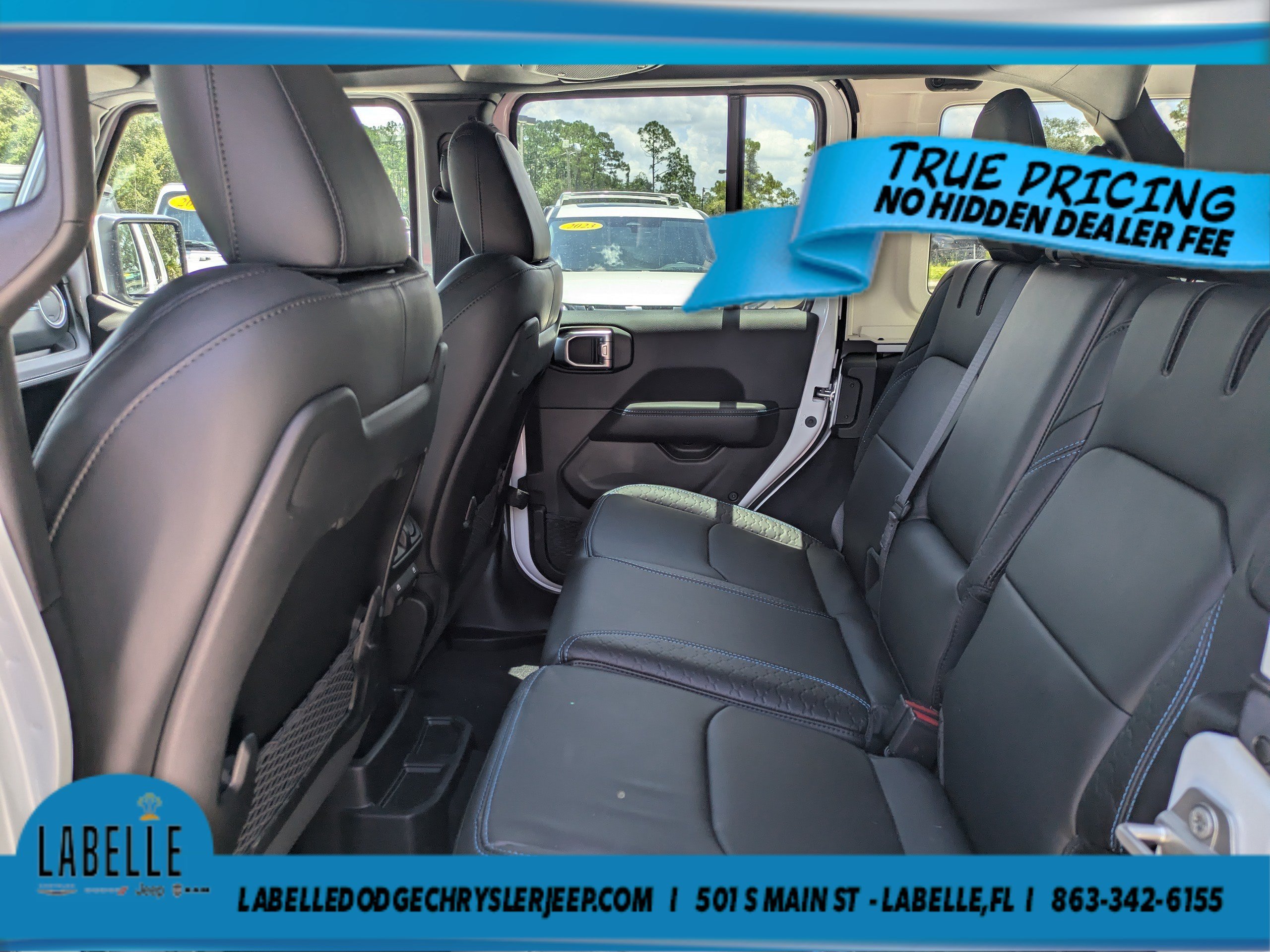 Used 2024 Bright White Clearcoat Jeep High Altitude image 12