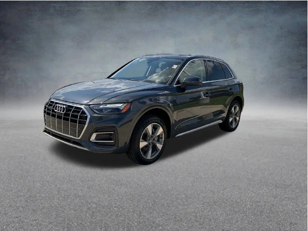 Used 2023 Gray Audi 40 Premium Plus image 3
