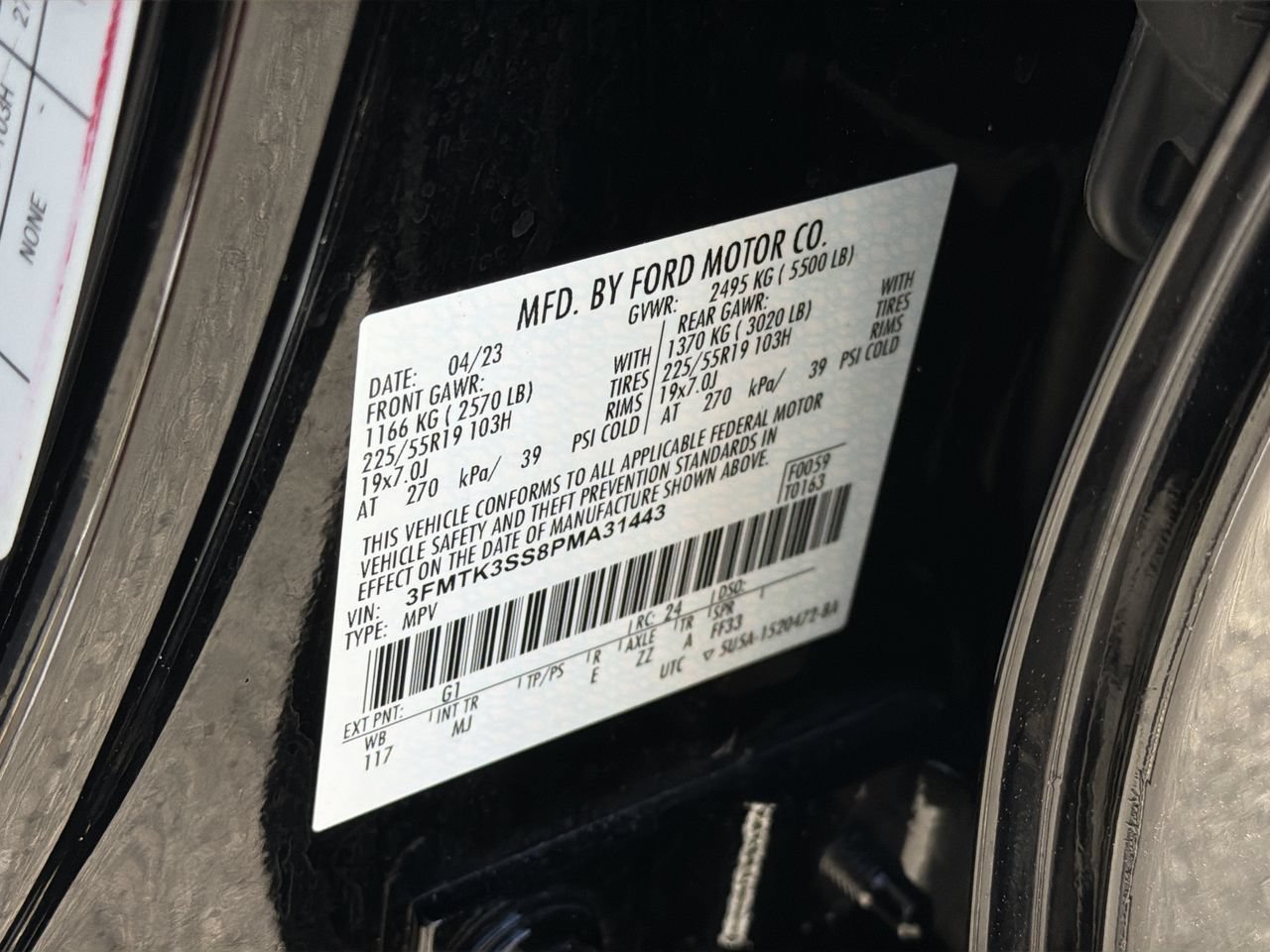 Used 2023 Shadow Black Ford Premium image 35