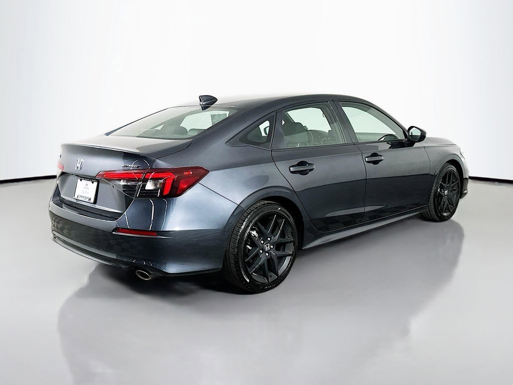 Certified Used 2025 Meteorite Gray Metallic Honda 4D SPORT image 38