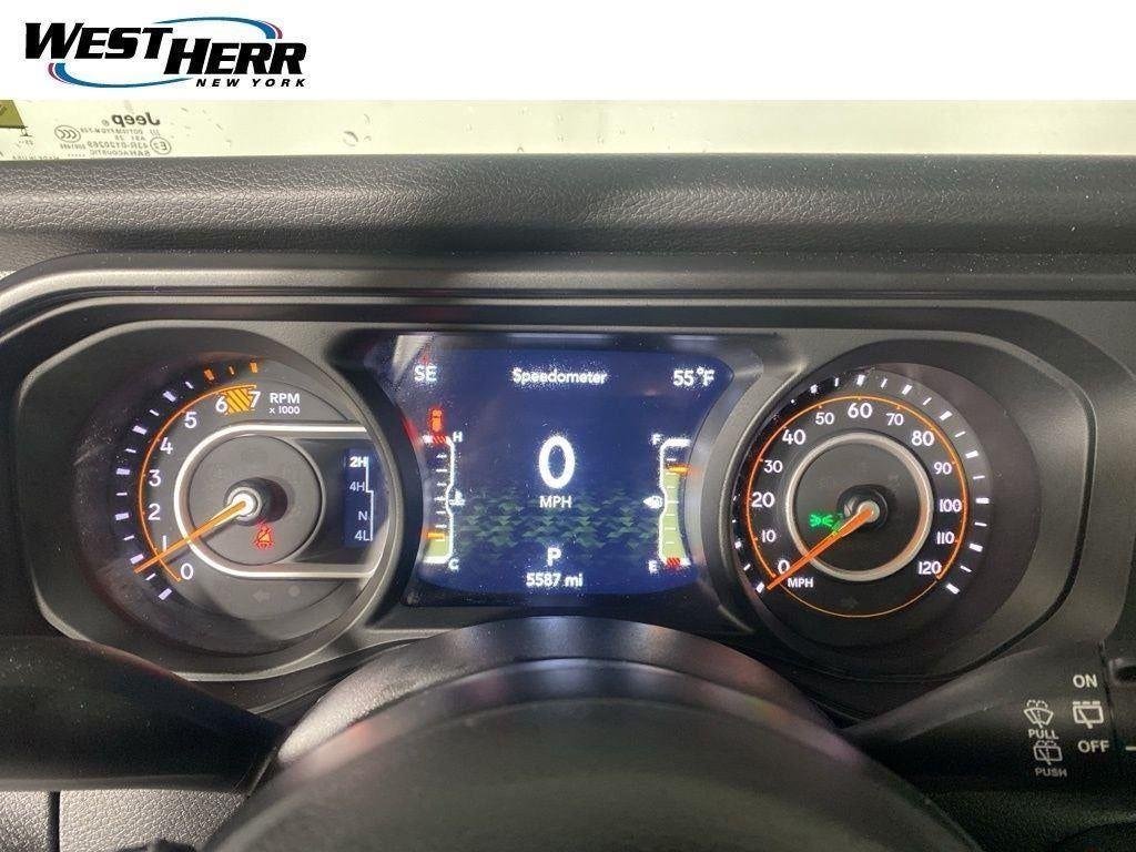 Used 2026 Bright White Clearcoat Jeep Sport S image 2