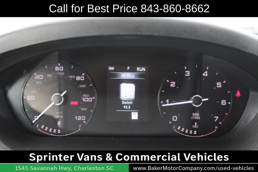 Used 2025 Bright White Clearcoat Ram High Roof image 23