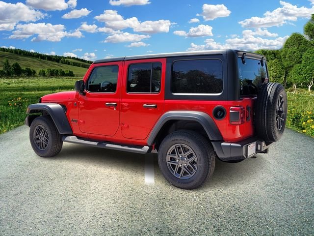 New 2025 Firecracker Red Clear-Coat Exterior Paint Jeep Sport S image 3
