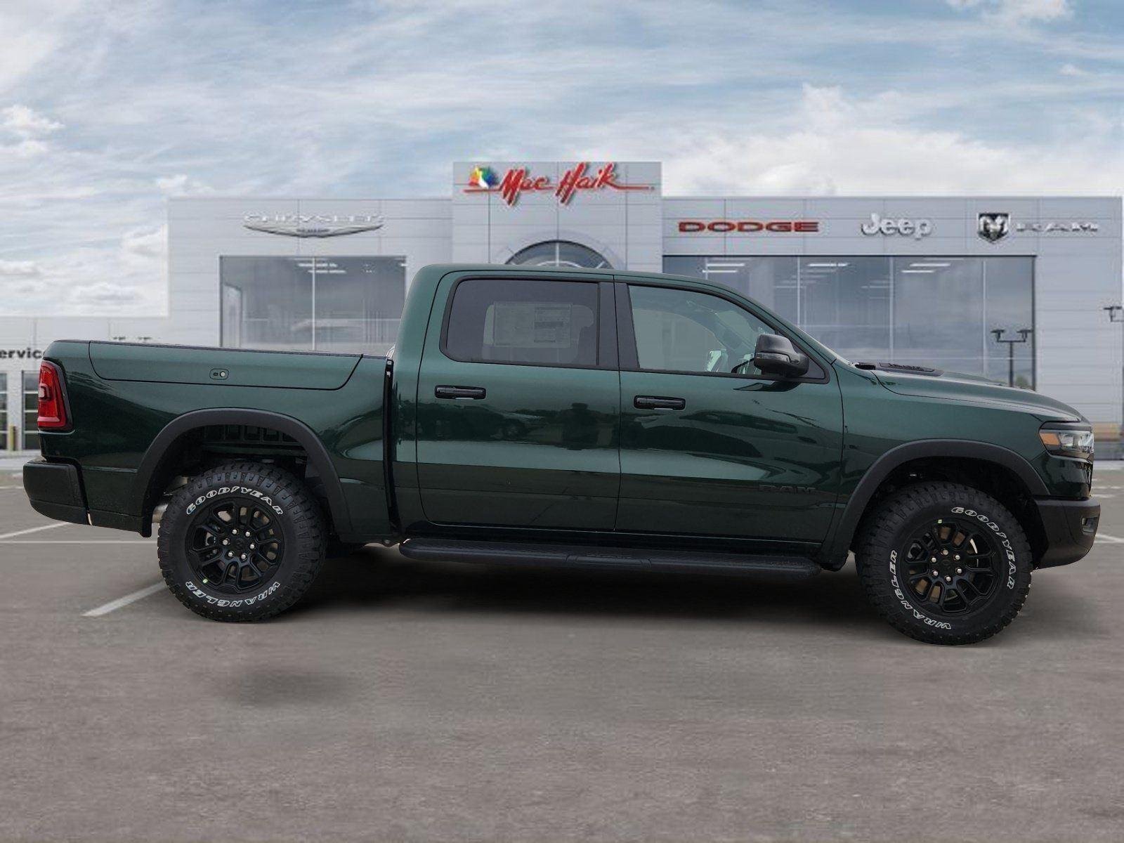 New 2026 Serrano-Green Metallic Exterior Paint RAM Rebel image 6