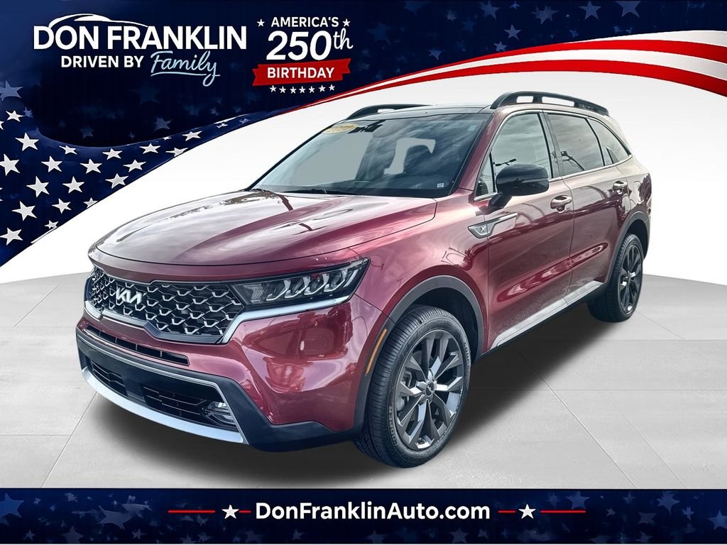 Used 2022 Red Kia X-Line EX image 1