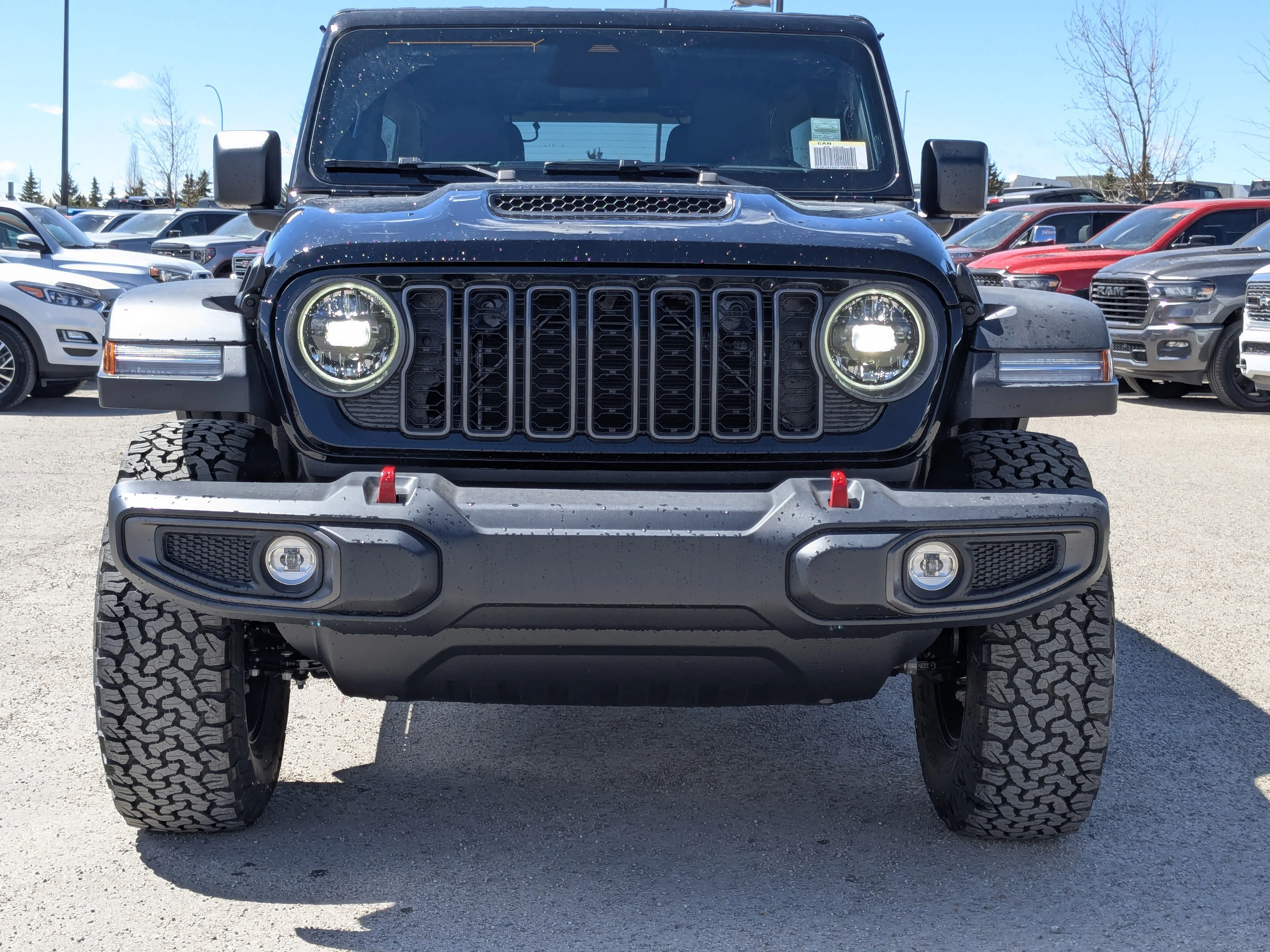 New 2026 Black Jeep Rubicon - - 3.6L V6 - Nappa Leather - 3-Pc Hardtop - Steel Perf Hood - Safety & Conv Grps & More! image 3