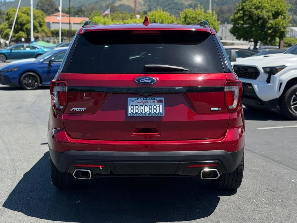 Used 2017 Red Ford Sport image 6