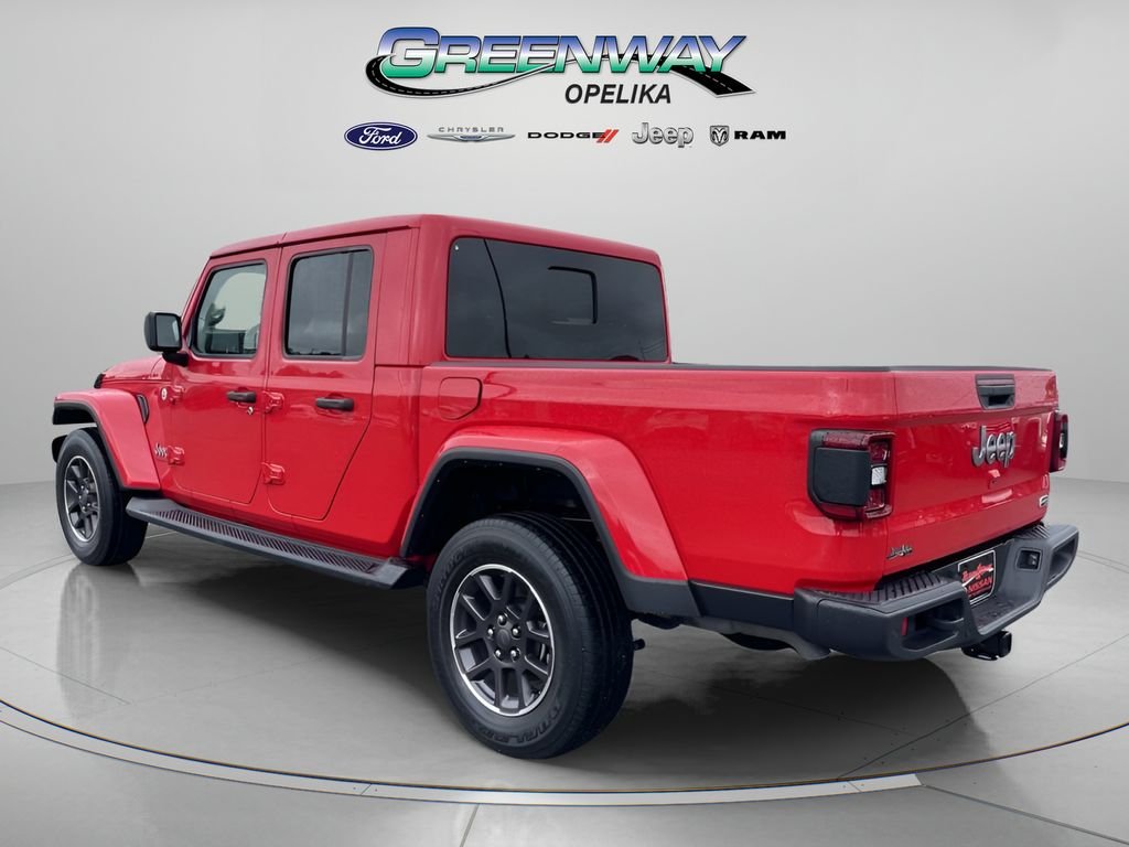 Used 2021 Red Jeep Overland image 5