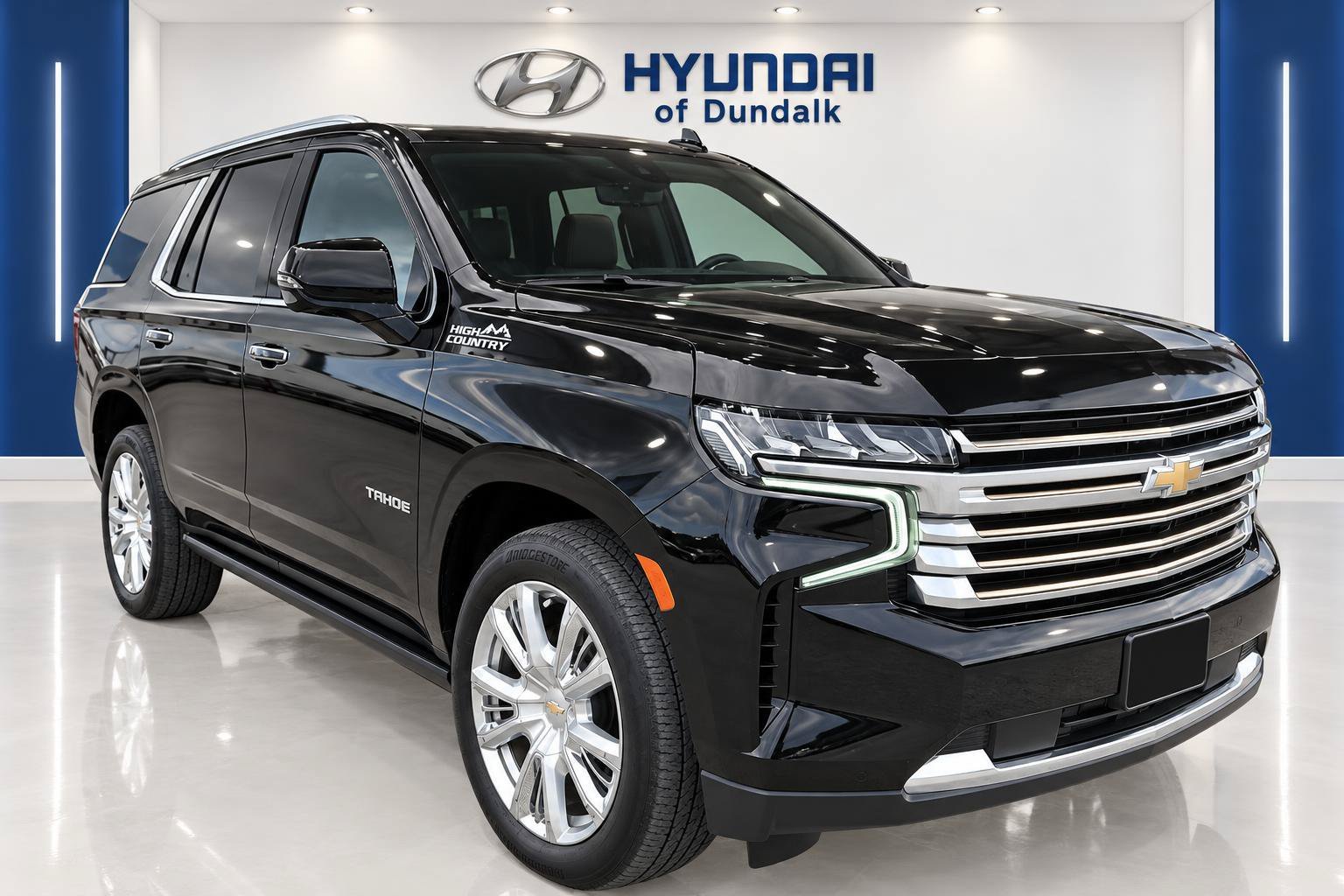 Used 2022 Black Chevrolet High Country image 1