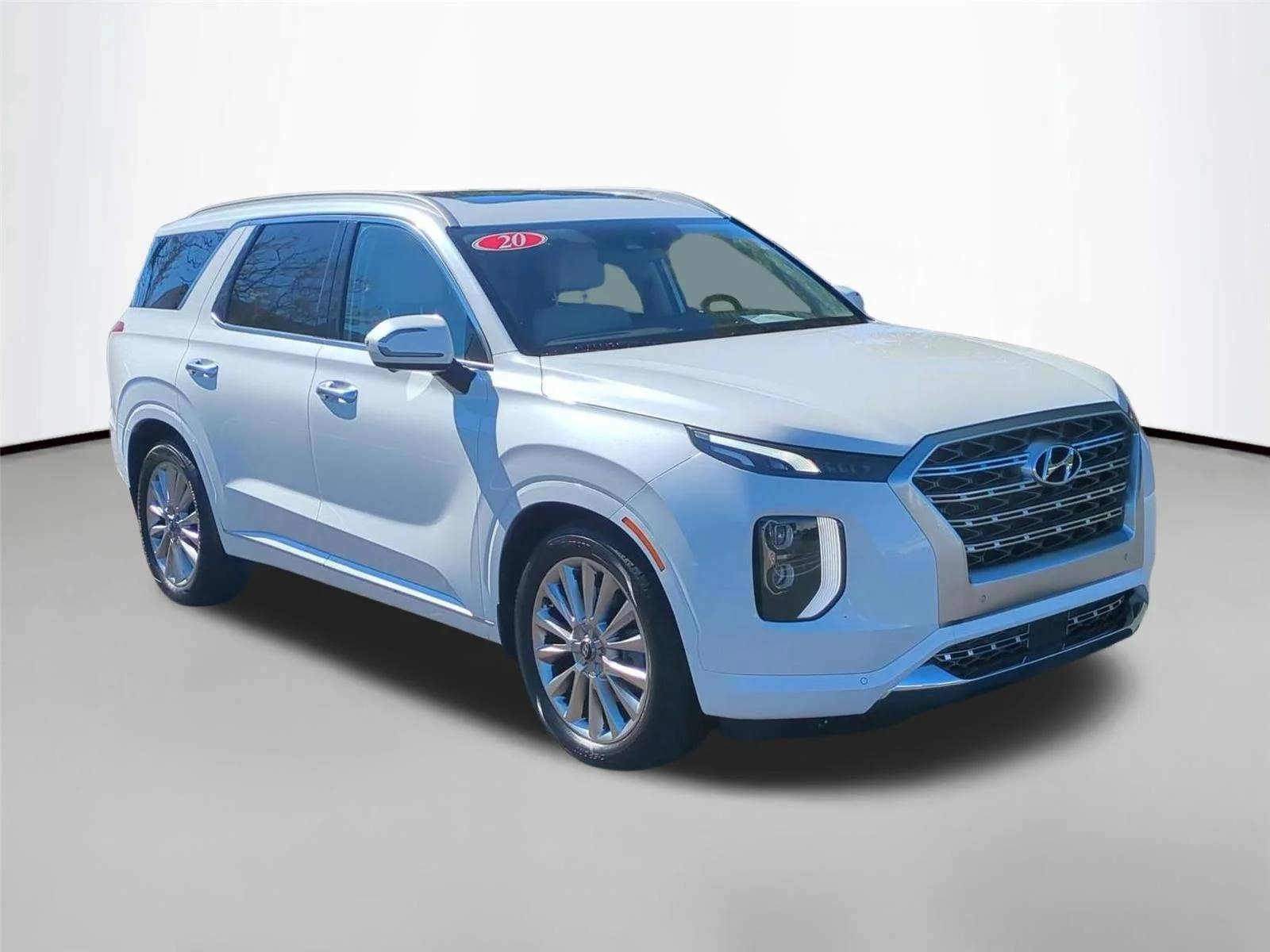 Used 2020 Hyper White Hyundai Limited image 7