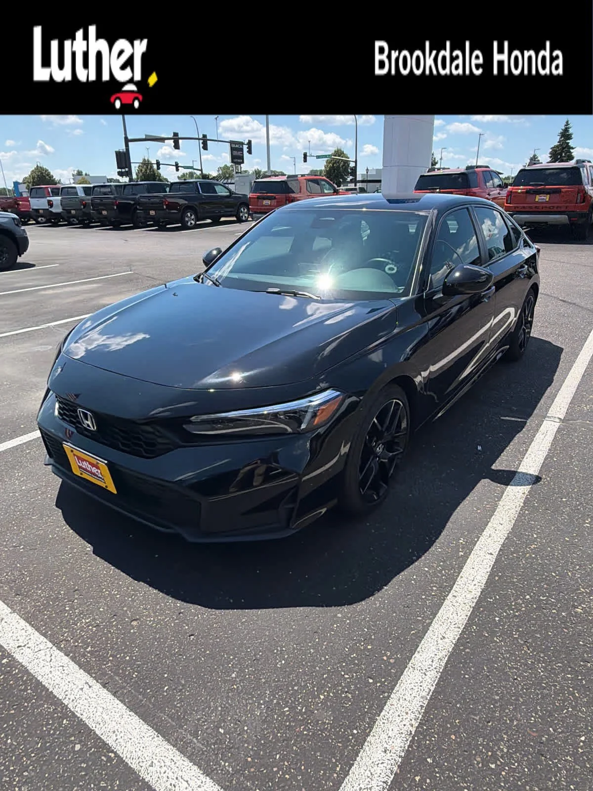 Used 2025 Crystal Black Pearl Honda Sport image 1