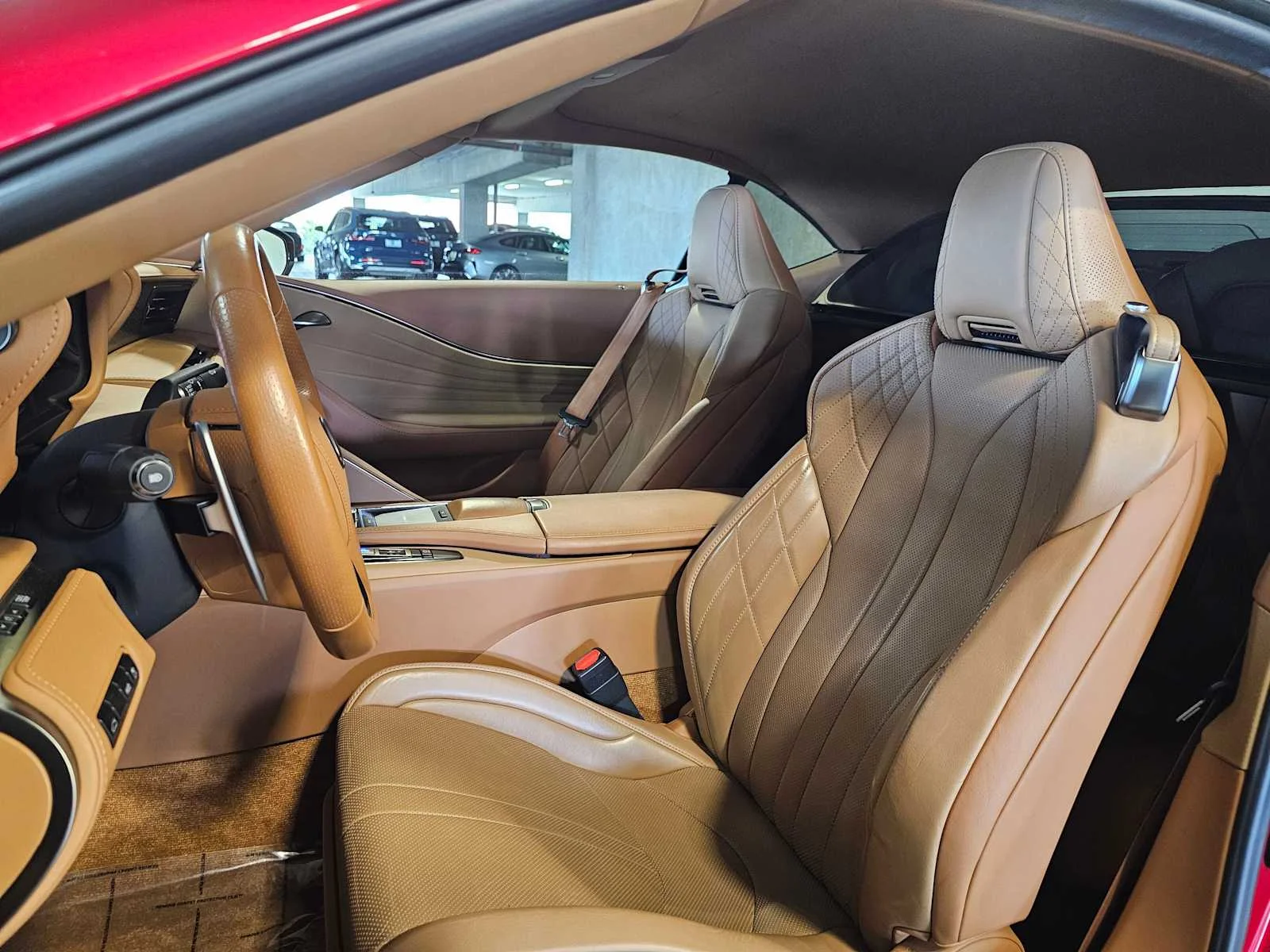 Used 2021 Infrared Lexus 500 image 23