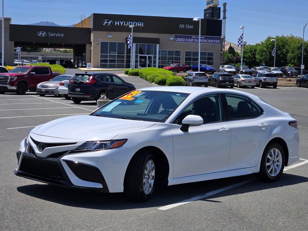 Used 2023 White Toyota SE image 8