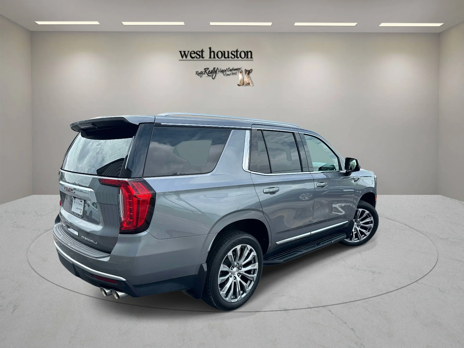 Used 2021 Satin Steel Metallic GMC Denali image 4