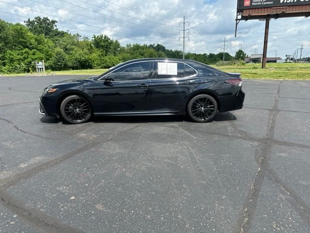 Certified Used 2021 Black Toyota XSE image 8