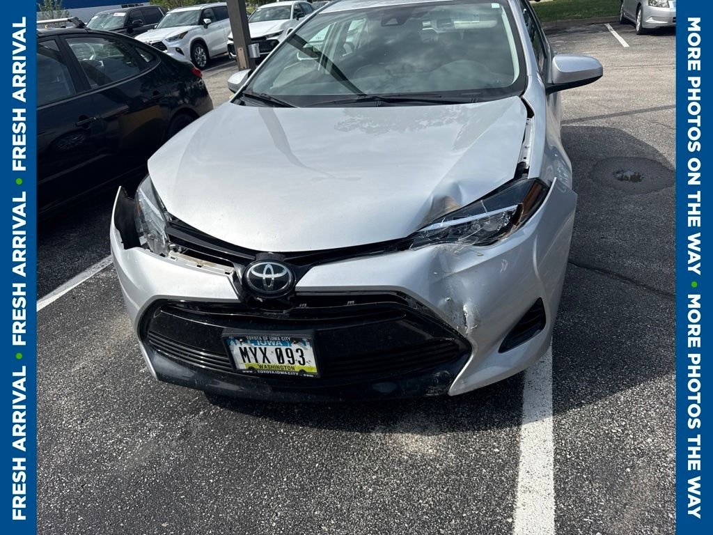 Used 2017 Silver Toyota LE image 1