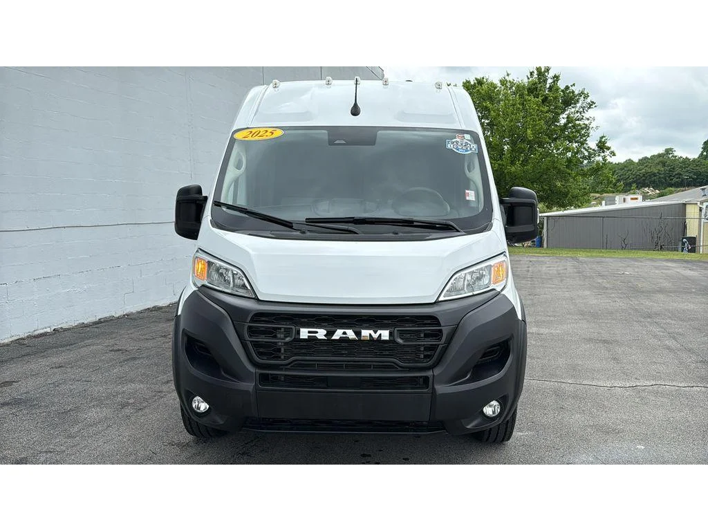 Used 2025 Bright White Clearcoat Ram Tradesman CARGO 159WB HIGH ROOF 3.6L image 12