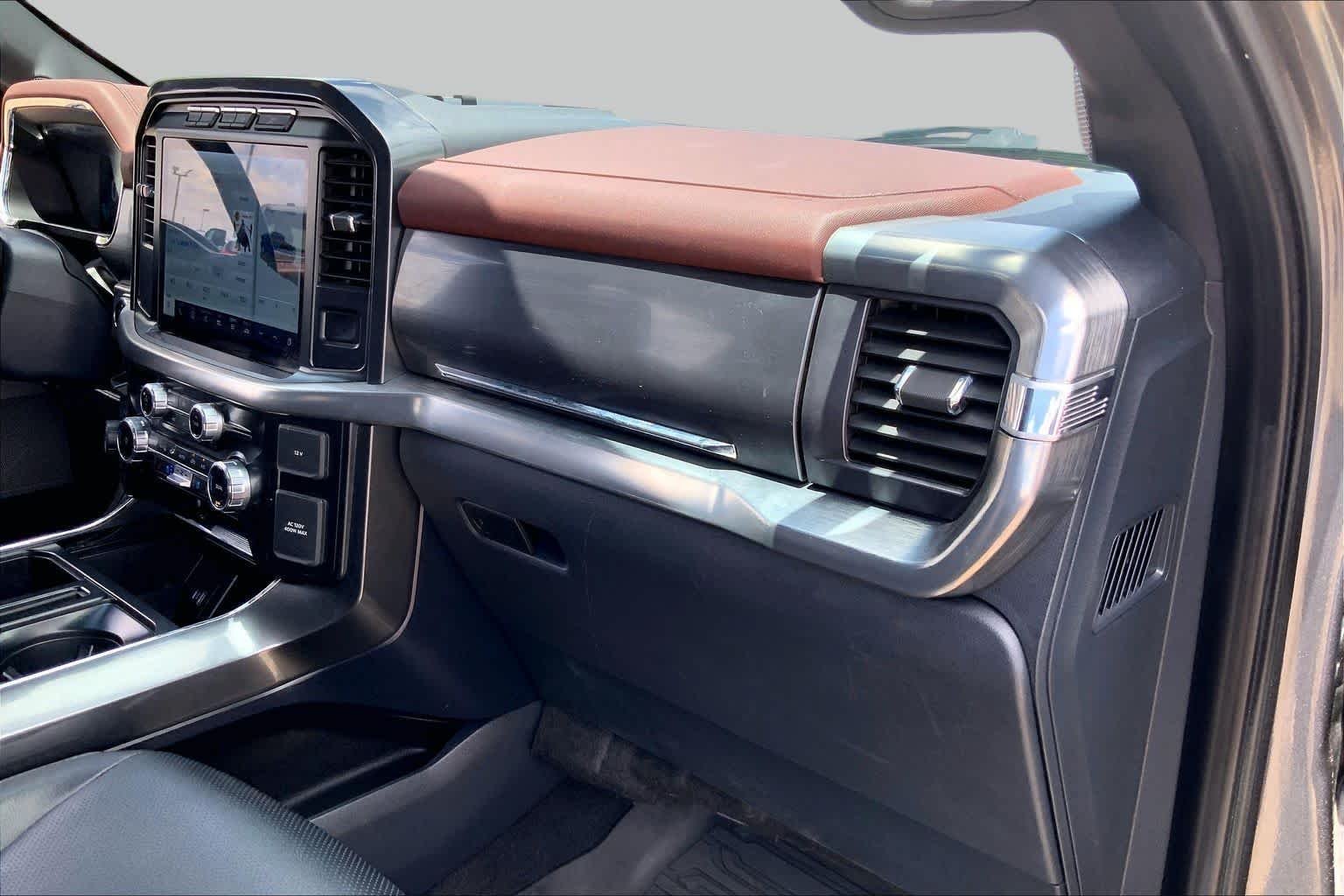 Used 2023 Carbonized Gray Metallic Ford LARIAT image 19