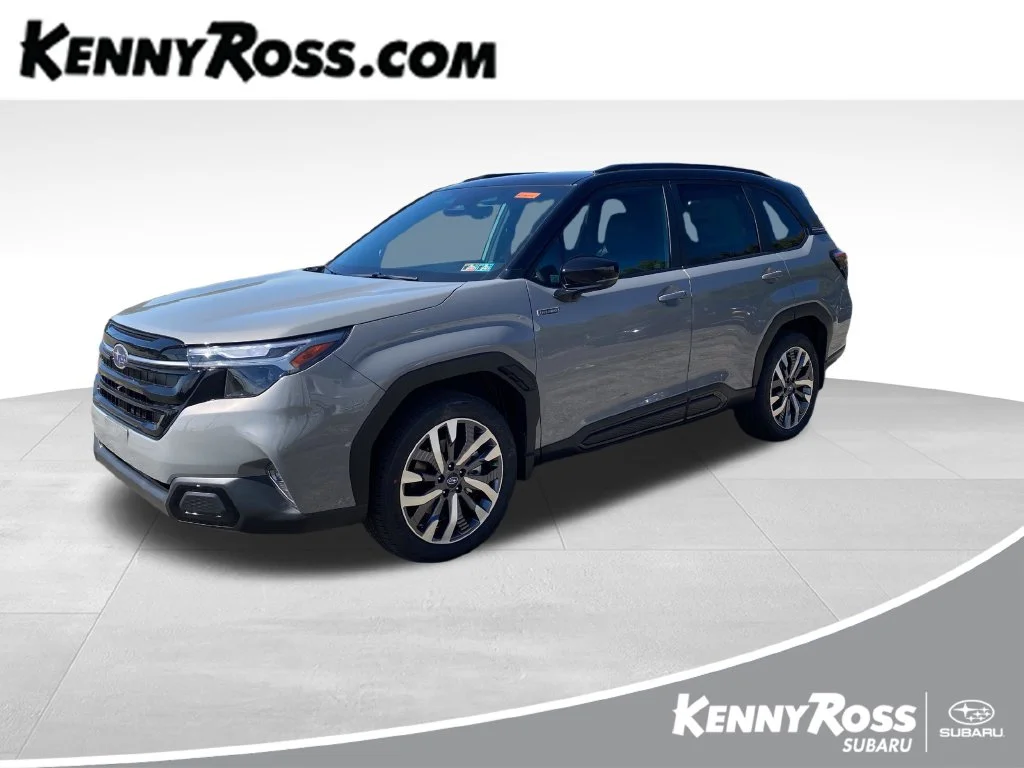 New 2026 Gray Subaru Touring Hybrid image 1