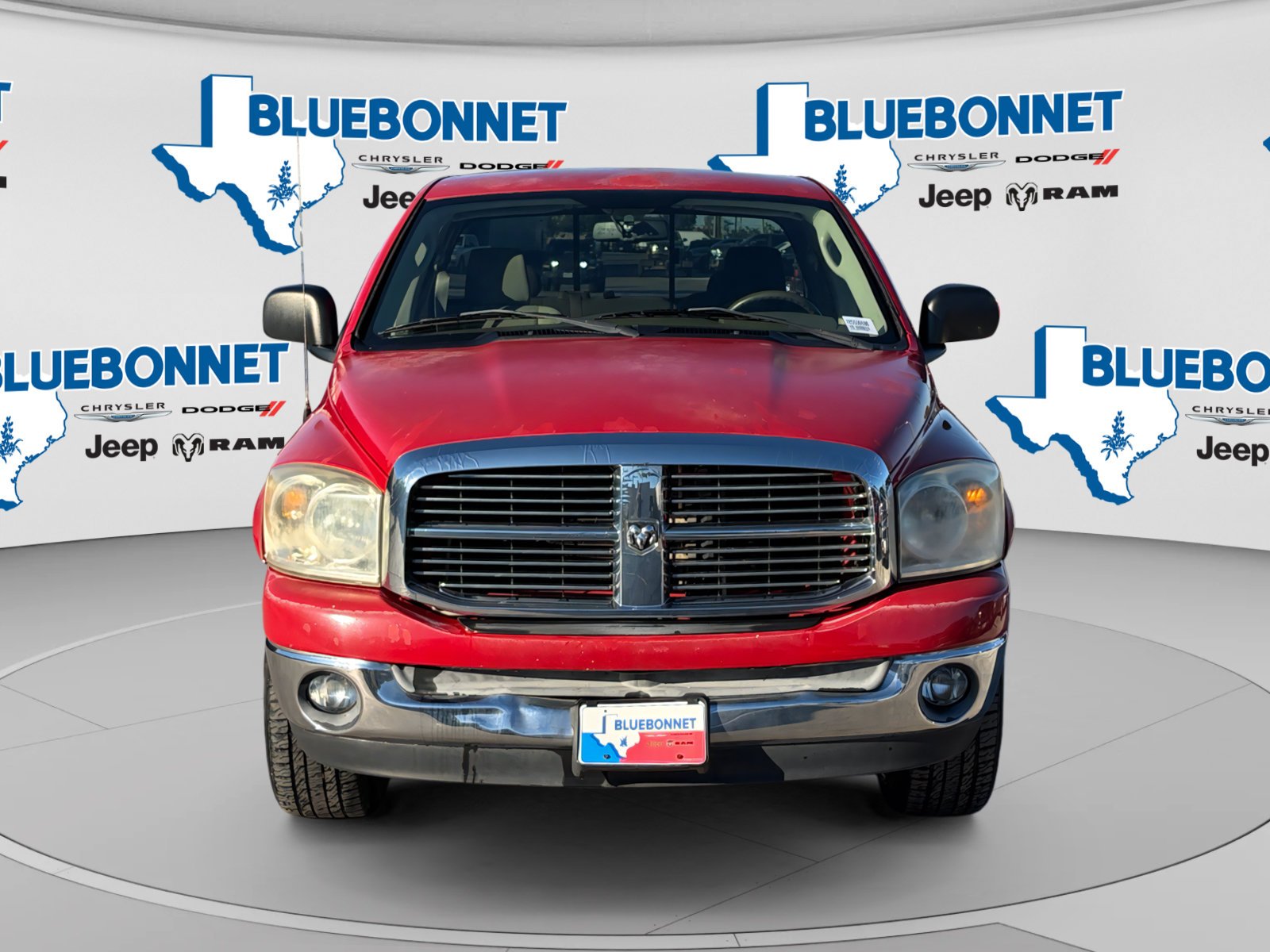Used 2008 Flame Red Dodge SLT image 2