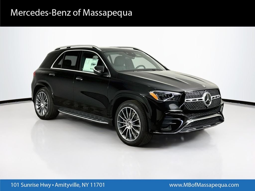 New 2026 Obsidian Black Metallic Mercedes-Benz GLE 580 image 1